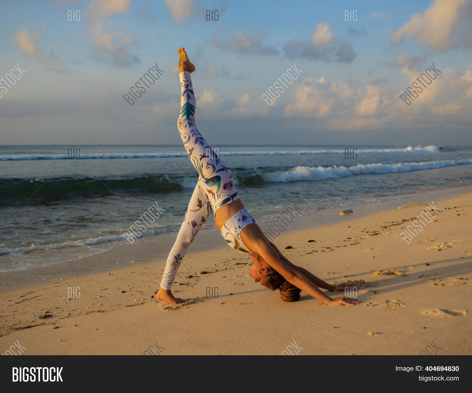 Outdoor Yoga Practice Image & Photo (Free Trial) Bigstock