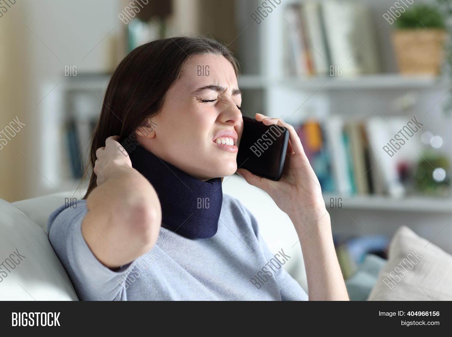 Disabled Painful Woman Image & Photo (Free Trial) Bigstock