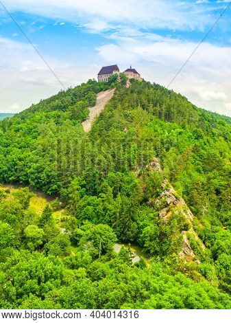 Tocnik Castle - Medieval Residence Of The King Wenceslas Iv, Czech Republic.