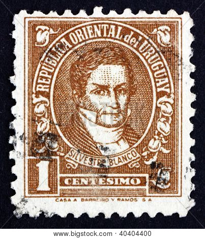 Postage stamp Uruguay 1946 Silvestre Blanco, Patriot