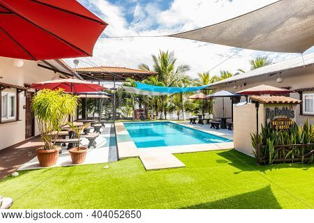 Panama Armuelles Town January 16, Swimming Pool With Panoramic Views Of The Beach And The Pacific Oc