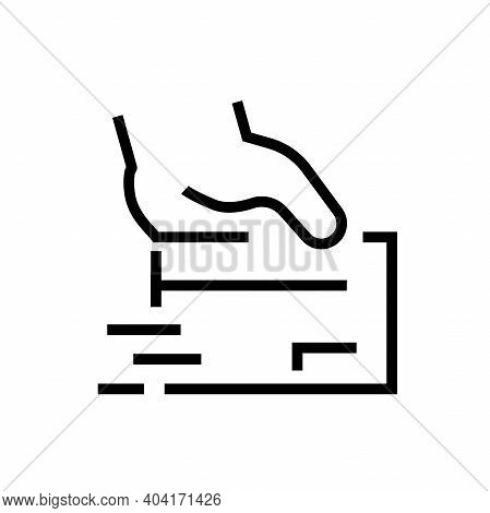 Terminal Vector Line Icon Editable Stroke. Business Terminal Icon Simple Icon Isolated