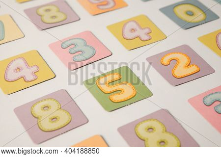 Background Of Numbers. Finance Data Concept. Matematic. Seamless Pattern With Numbers. Financial Cri