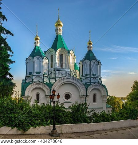 Assumption Cathedral In The Svyatogorsk Lavra