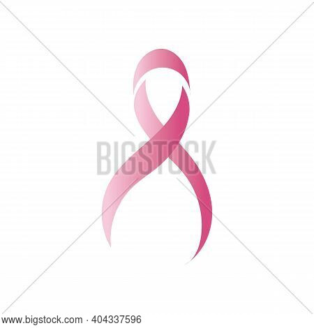 Breast Cancer Awareness Ribbon Vector Illustration