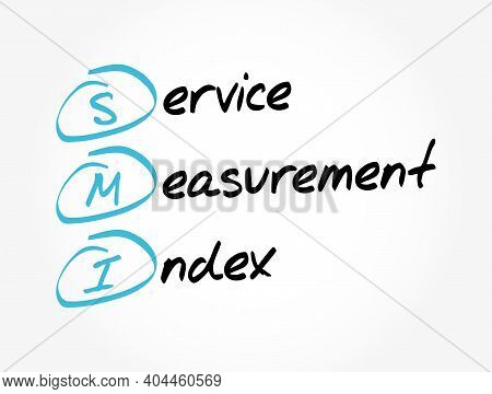 Smi - Service Measurement Index Acronym, Business Concept Background