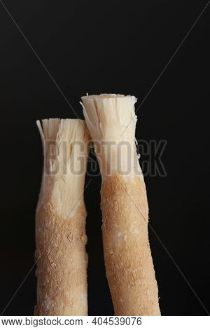 Miswak Sticks.miswak Natural Toothbrush On Black Background.dental Hygiene.vegetable Toothbrush. Alt