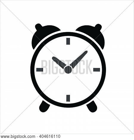 Clock Time Icon Isolated On White Background From Miscellaneous Collection. Clock Time Icon Trendy A
