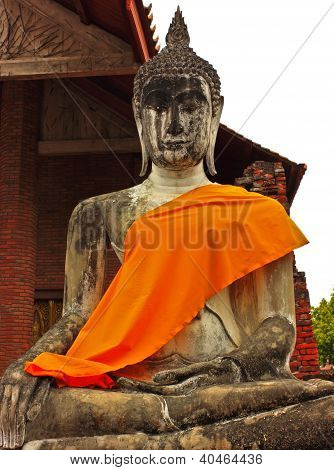 Visning af buddha statue