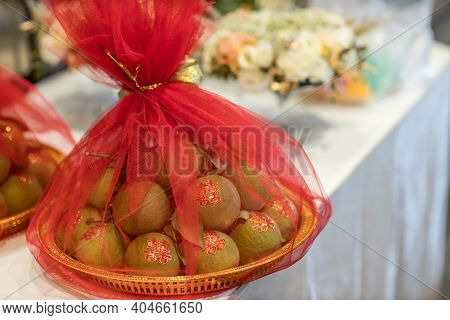 Chinese Wedding Ceremony. Thai Wedding Accessories For Relaunch Ceremony. Engagement Bowl For Thai E
