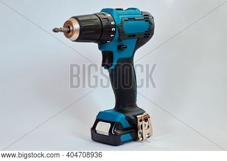 Professional Screwdriver For Work. Screw Driver For Screwing Screws