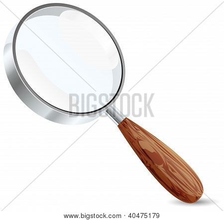 vector de la lupa