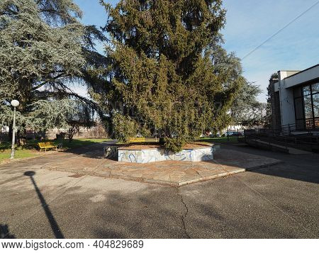 Piazza Degli Alpini (alpini Square) In Settimo Torinese