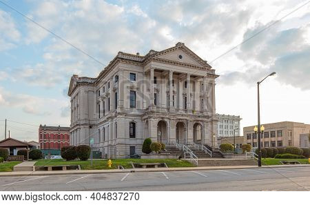 The Grant County Court House, In The City Of Marion, Indiana, Usa