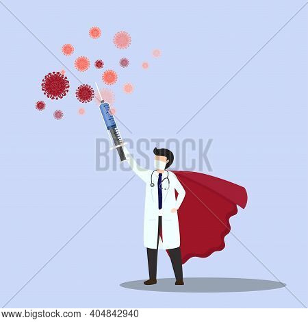 Doctor Is A Hero Concept.