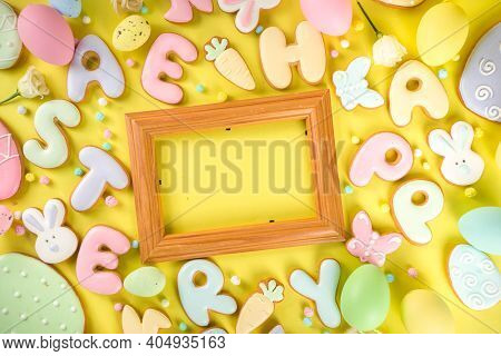 Easter Cookie Background
