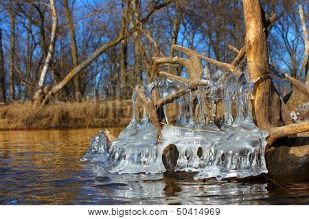 Beautiful Ice Formations Illinois