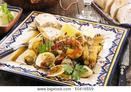 cataplana with seafood