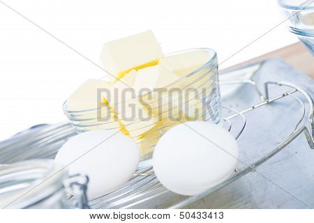 Butter On A Cooling Grid