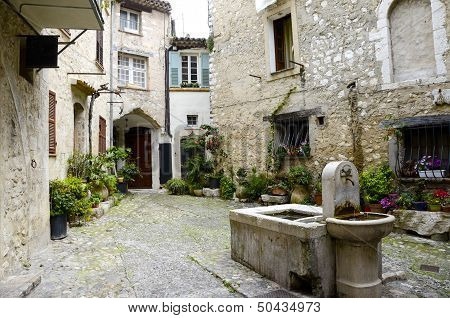 Medievel Town Of Saint Paul De Vence