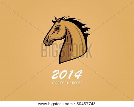 Year of the Horse vector