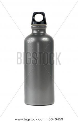 Silver vattenflaska