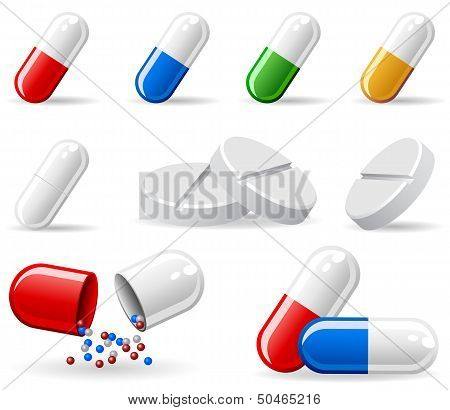 Set of pills