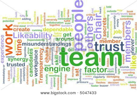 团队 Wordcloud