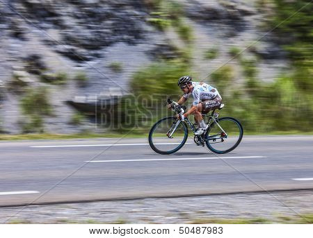 The Cyclist Samuel Dumoulin