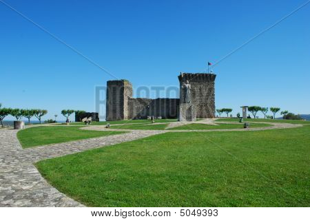 Ourém Castle (blue Sky Background)