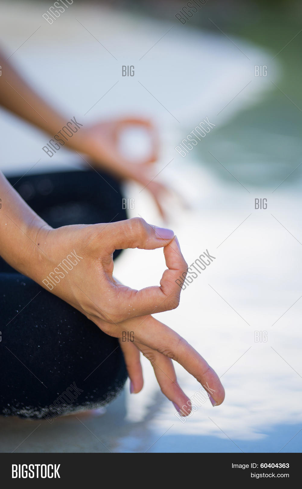 Detail Hands While Meditation Image & Photo Bigstock