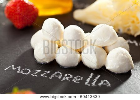 Cheese Plate with Strawberries, Nuts and Honey