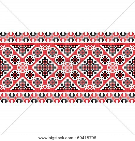 National Pattern Fabric Texture Horizontal
