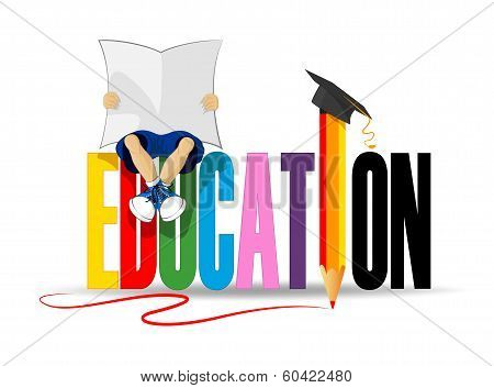 Cute Education Icon