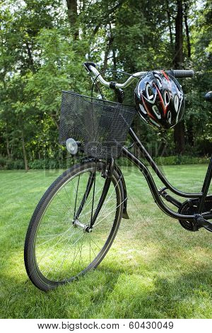 Close Up Of A Bike