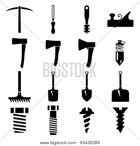 Set icons of tools