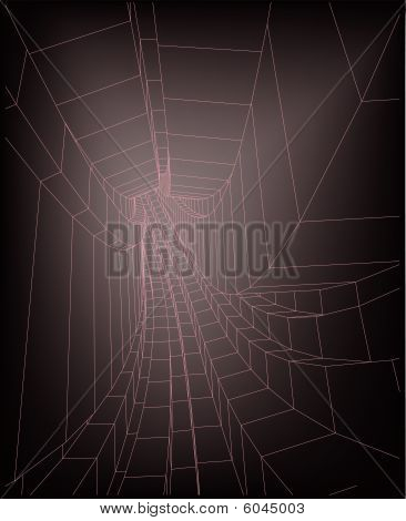3D město