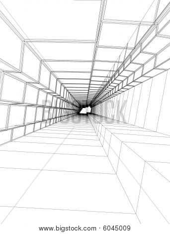 3D město