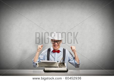 young journalist