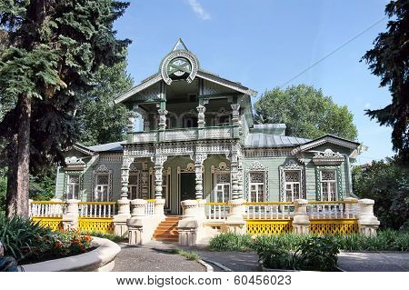 Carved  Wooden House