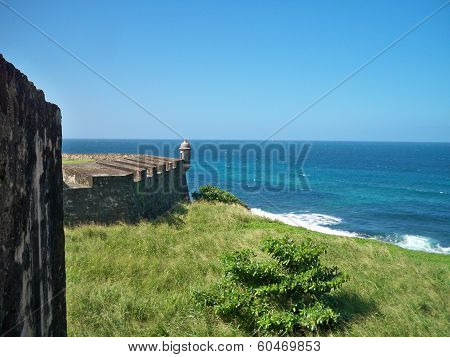 Ocean view from Castillo de San Cristobal