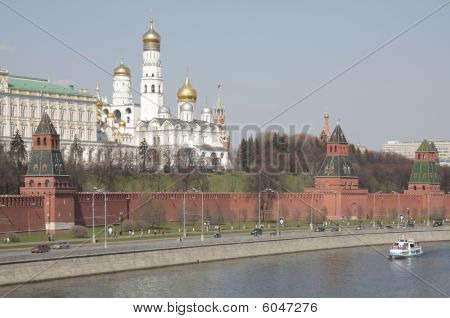 Kreml i Moskva