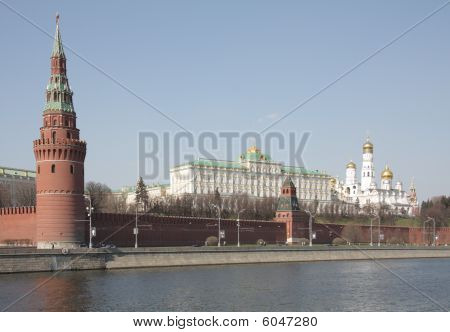 Kreml i Moskva