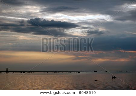 Tramonto al mare