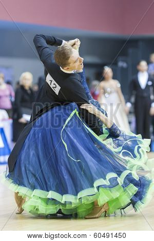 Minsk, Belarus, February, 9: WDSF Championship