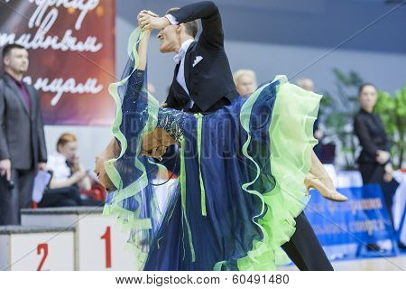 Minsk, Belarus, February, 9: WDSF Championship