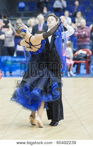 Minsk, Belarus, February, 9: WDSF Championship