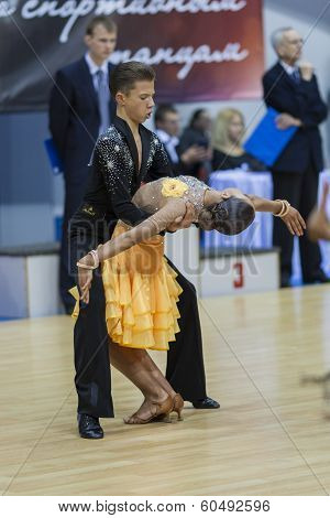Minsk, Belarus, February, 9: WDSF Championship