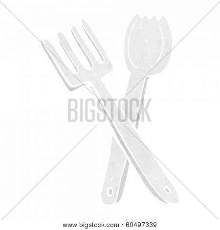 cartoon cutlery