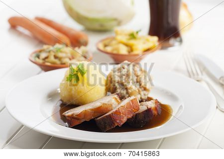 bavarian roasted pork